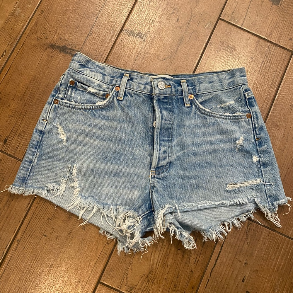 AGOLDE Parker Vintage Cut Off Short in Swapmeet size 27